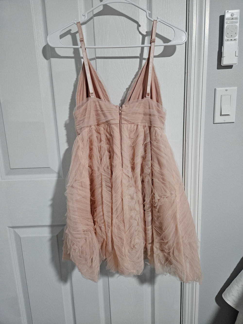 Windsor Blush Pink Spaghetti-Strap Mini Dress - Picture 5 of 8